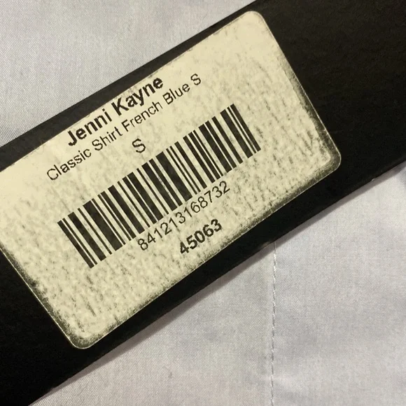 Jenni Kayne classic light blue shirt New small - Picture 9 of 12